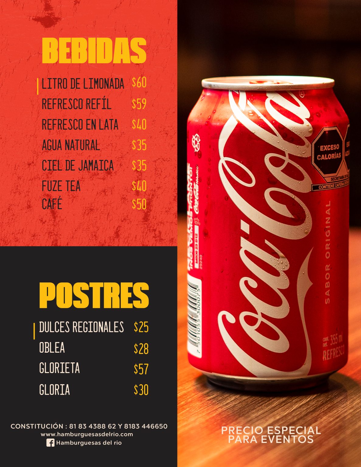 HOJA 7 BEBIDAS Y POSTRES